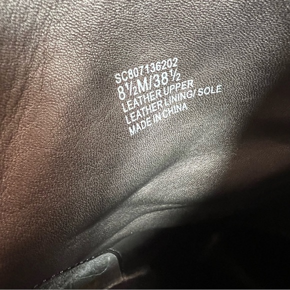 Alice+Olivia Suede Platform Heeled Booties Boots Black Size 8.5 - Picture 11 of 14